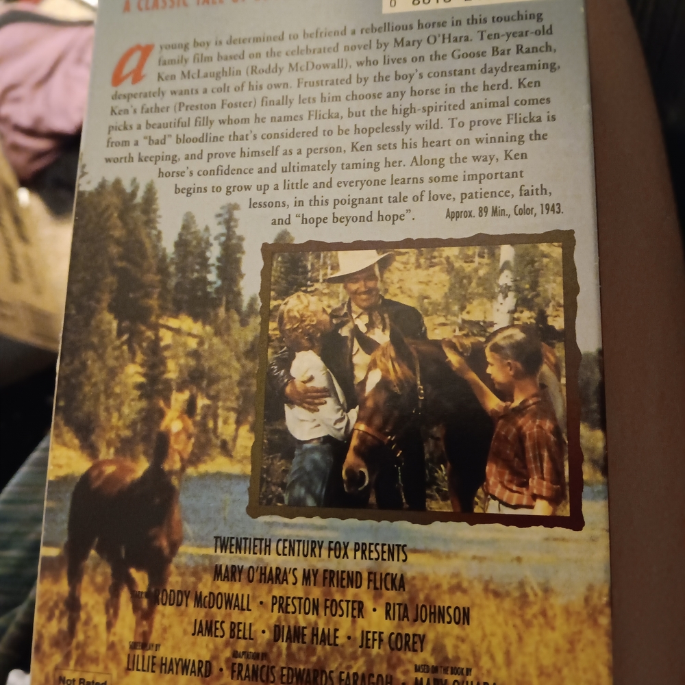 My Friend Flicka VHS - Picture 2 of 4
